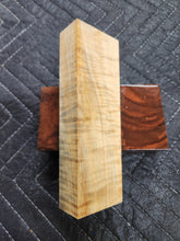 Horse Chestnut Curly Knife Scale