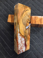 Box Elder Knife Scale Hybrid Stabilized