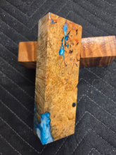 Box Elder Knife Scale Hybrid Stabilized