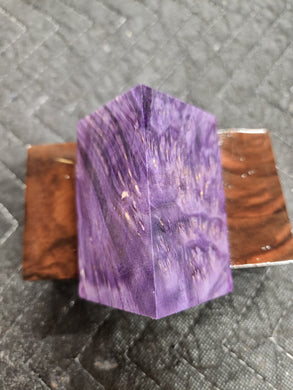 Stabilized Box Elder Burl Bottlestopper