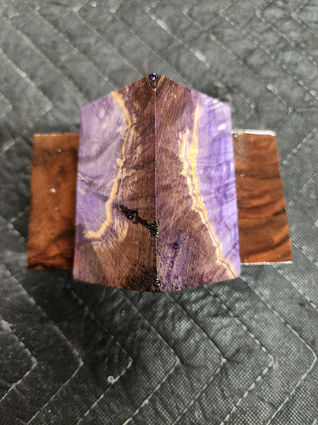 Stabilized Box Elder Burl Bottlestopper