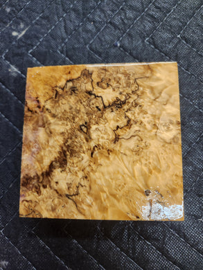 Stabilized Box Elder Burl Turkey Pot