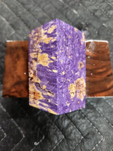 Stabilized Box Elder Burl Bottlestopper