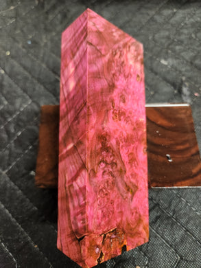 Stabilized Box Elder Burl Knife Scale
