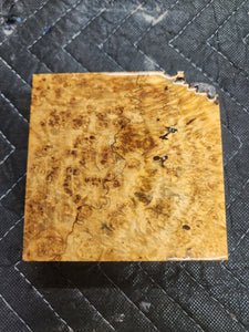 Stabilized Box Elder Burl Turkey Pot