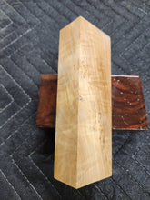 Horse Chestnut Curly Knife Scale