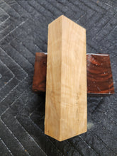 Horse Chestnut Curly Knife Scale