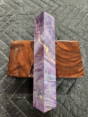 Stabilized Pen Blank Box Elder
