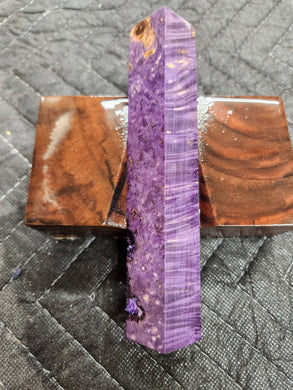 Stabilized Pen Blank Box Elder
