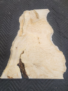 Box elder burl slab