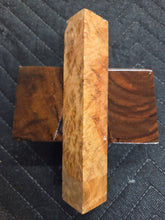 Yellow Box Burl Pen Blank