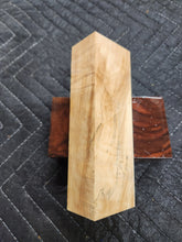 Horse Chestnut Curly Knife Scale