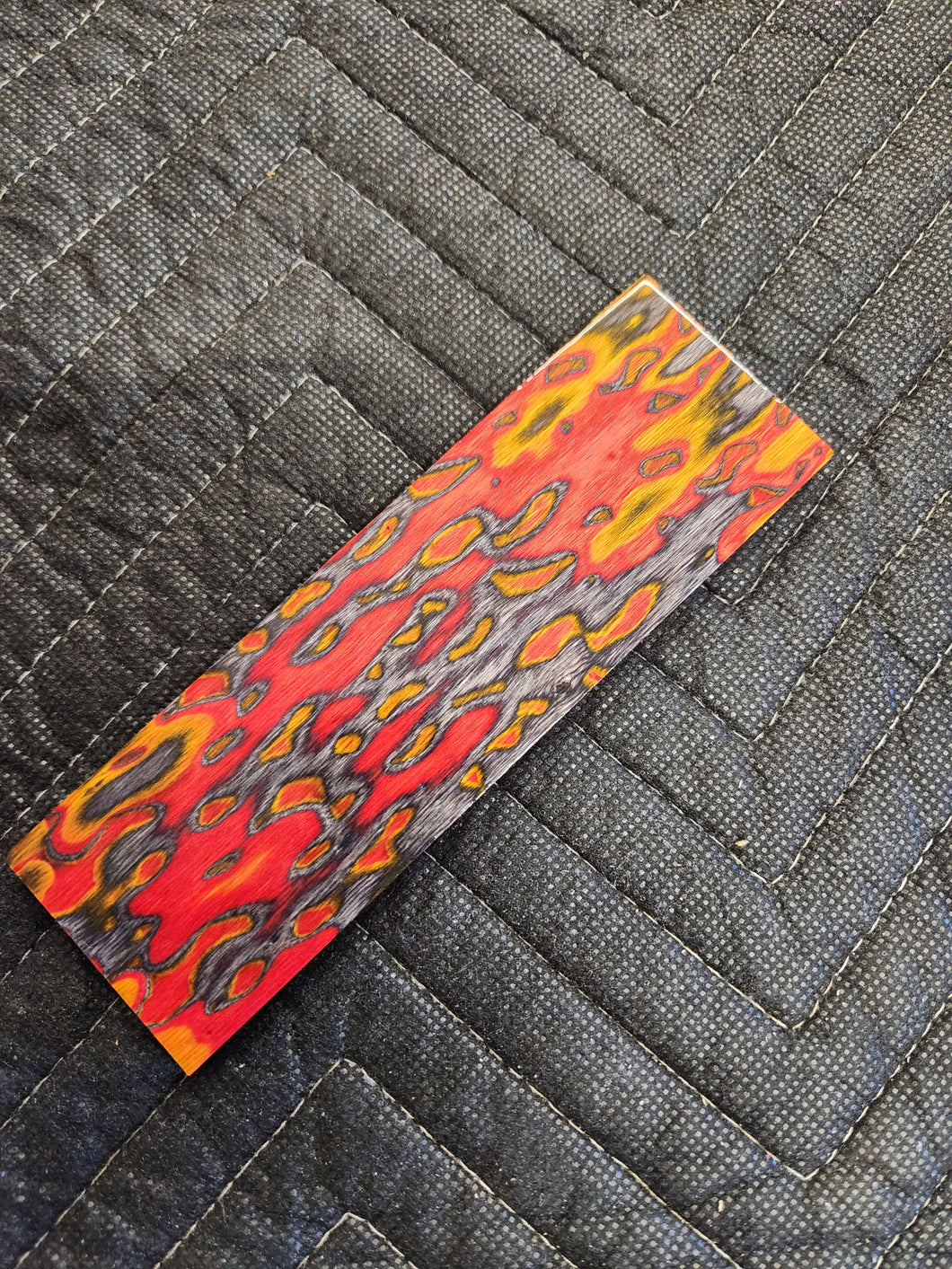 Spectraply Firehouse knife scale