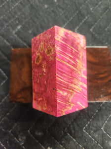 Stabilized Box Elder Burl Bottlestopper