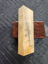 Horse Chestnut Curly Knife Scale