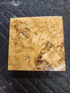 Stabilized Box Elder Burl Turkey Pot