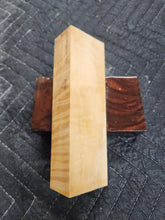 Horse Chestnut Curly Knife Scale