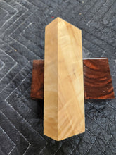 Horse Chestnut Curly Knife Scale