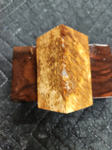 Stabilized Box Elder Burl Bottlestopper