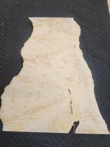 Box elder burl slab