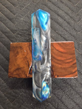 Blue Mahoe Hybrid Pen Blank