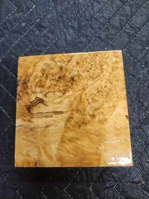 Stabilized Box Elder Burl Turkey Pot