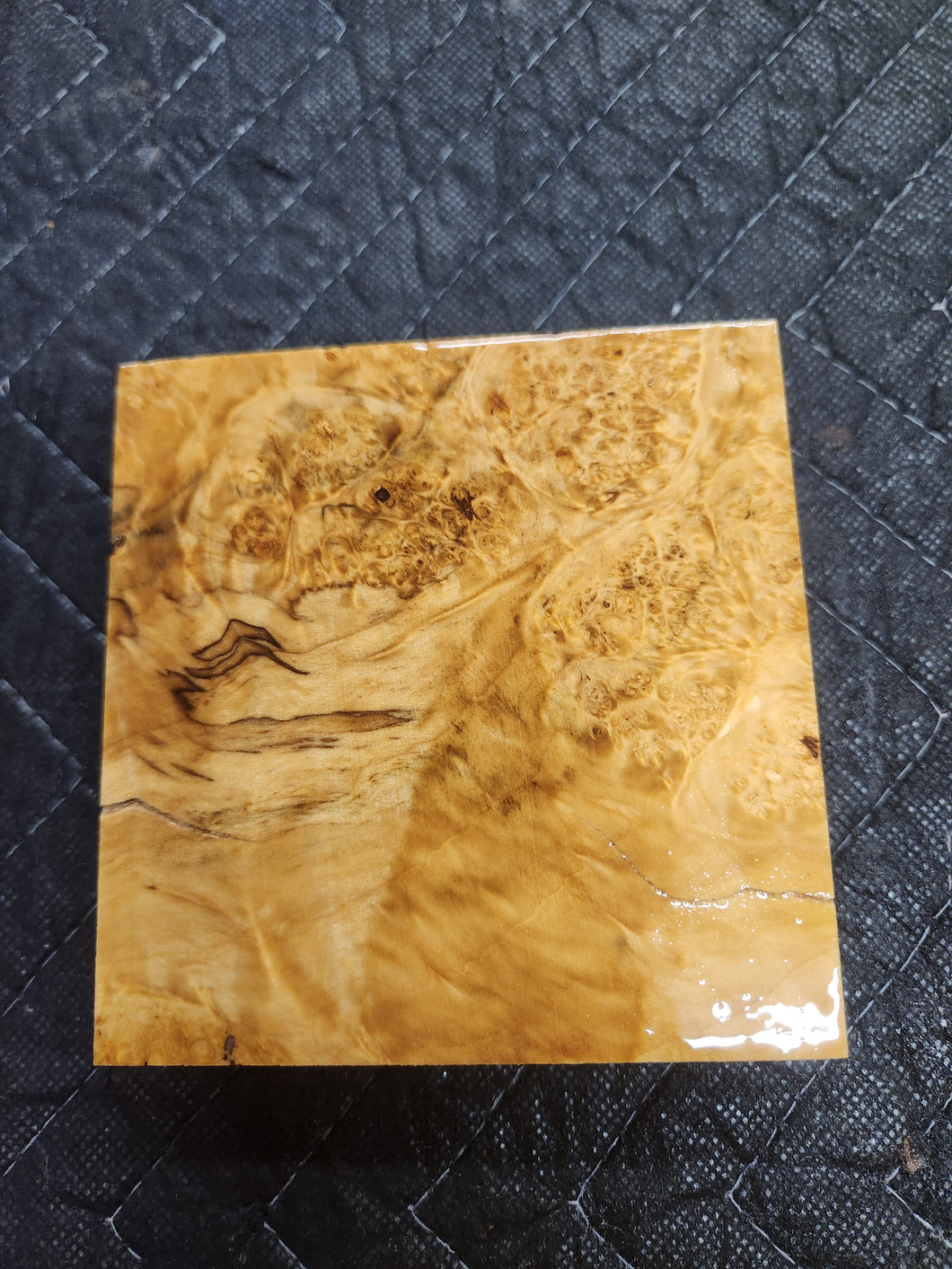 Stabilized Box Elder Burl Turkey Pot