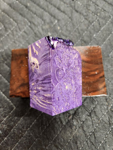 Stabilized Box Elder Burl Bottlestopper