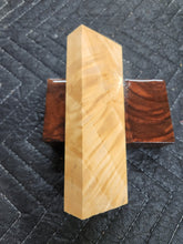 Horse Chestnut Curly Knife Scale