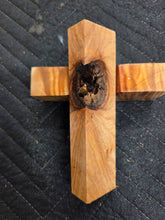 Hickory Curly Knife Scale