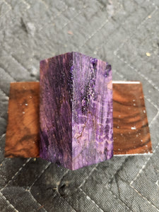 Stabilized Box Elder Burl Bottlestopper
