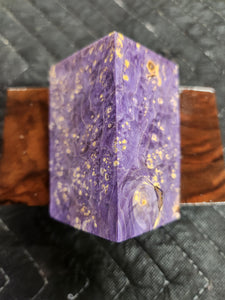 Stabilized Box Elder Burl Bottlestopper