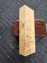 Horse Chestnut Curly Knife Scale