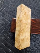 Horse Chestnut Curly Knife Scale