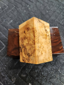 Stabilized Box Elder Burl Bottlestopper