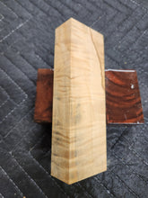 Horse Chestnut Curly Knife Scale