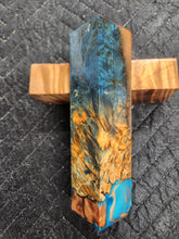 Stabilized Call Block Hybrid Box Elder Burl