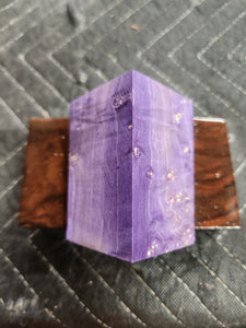Stabilized Box Elder Burl Bottlestopper