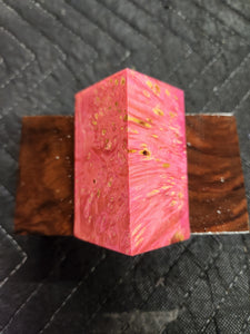 Stabilized Box Elder Burl Bottlestopper