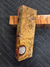 Box Elder Knife Scale Hybrid Stabilized