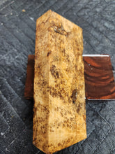 Stabilized Box Elder Burl Knife Scale