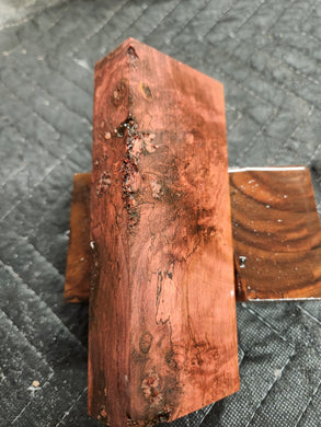 Stabilized Box Elder Burl Knife Scale