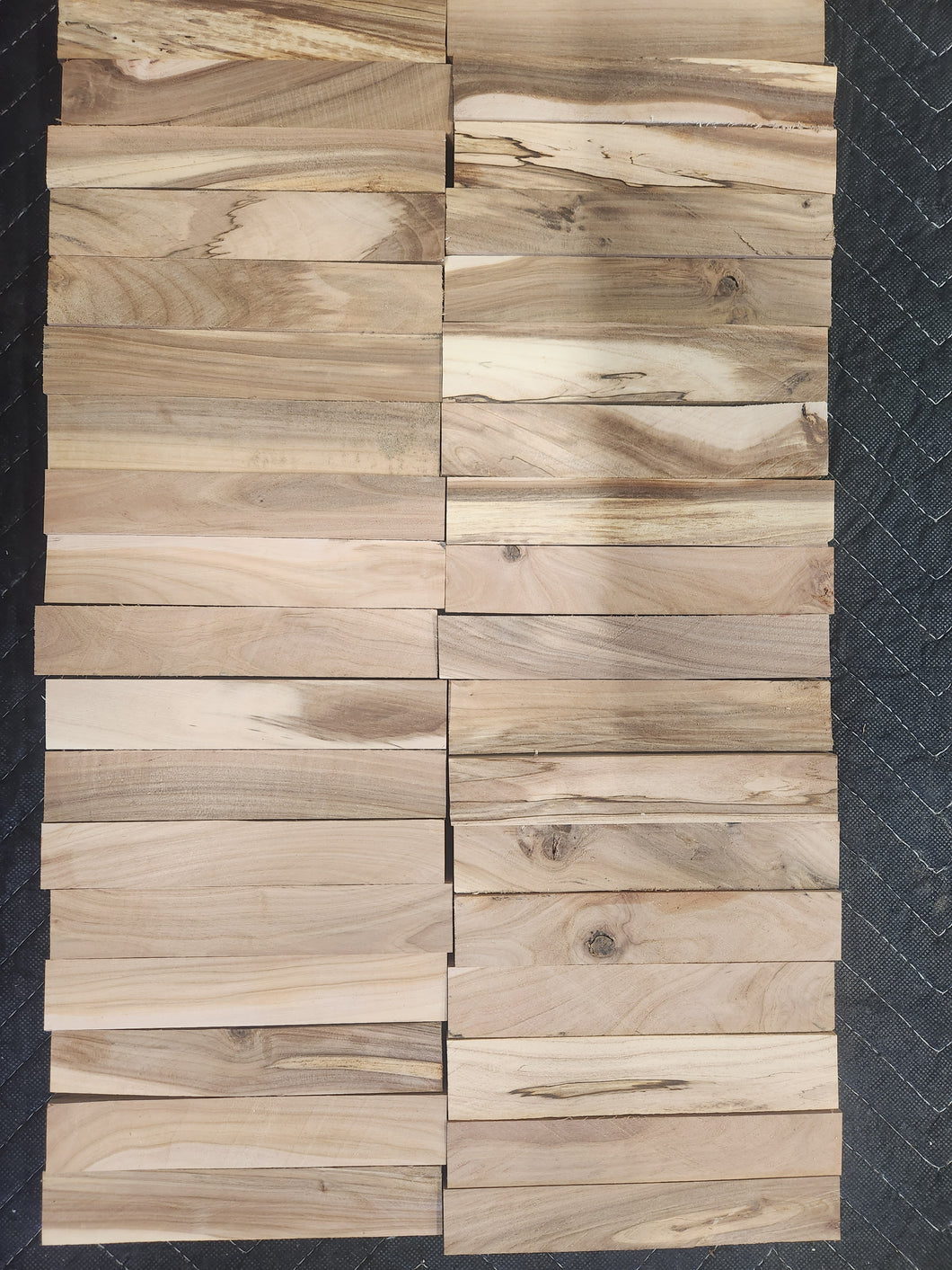 Apple pen blank heartwood