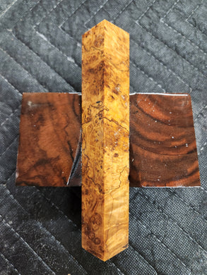 Stabilized Pen Blank Box Elder