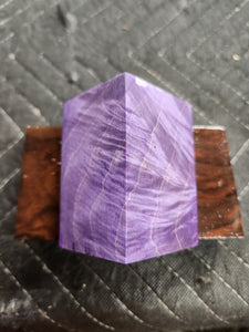 Stabilized Box Elder Burl Bottlestopper
