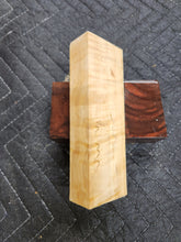 Horse Chestnut Curly Knife Scale