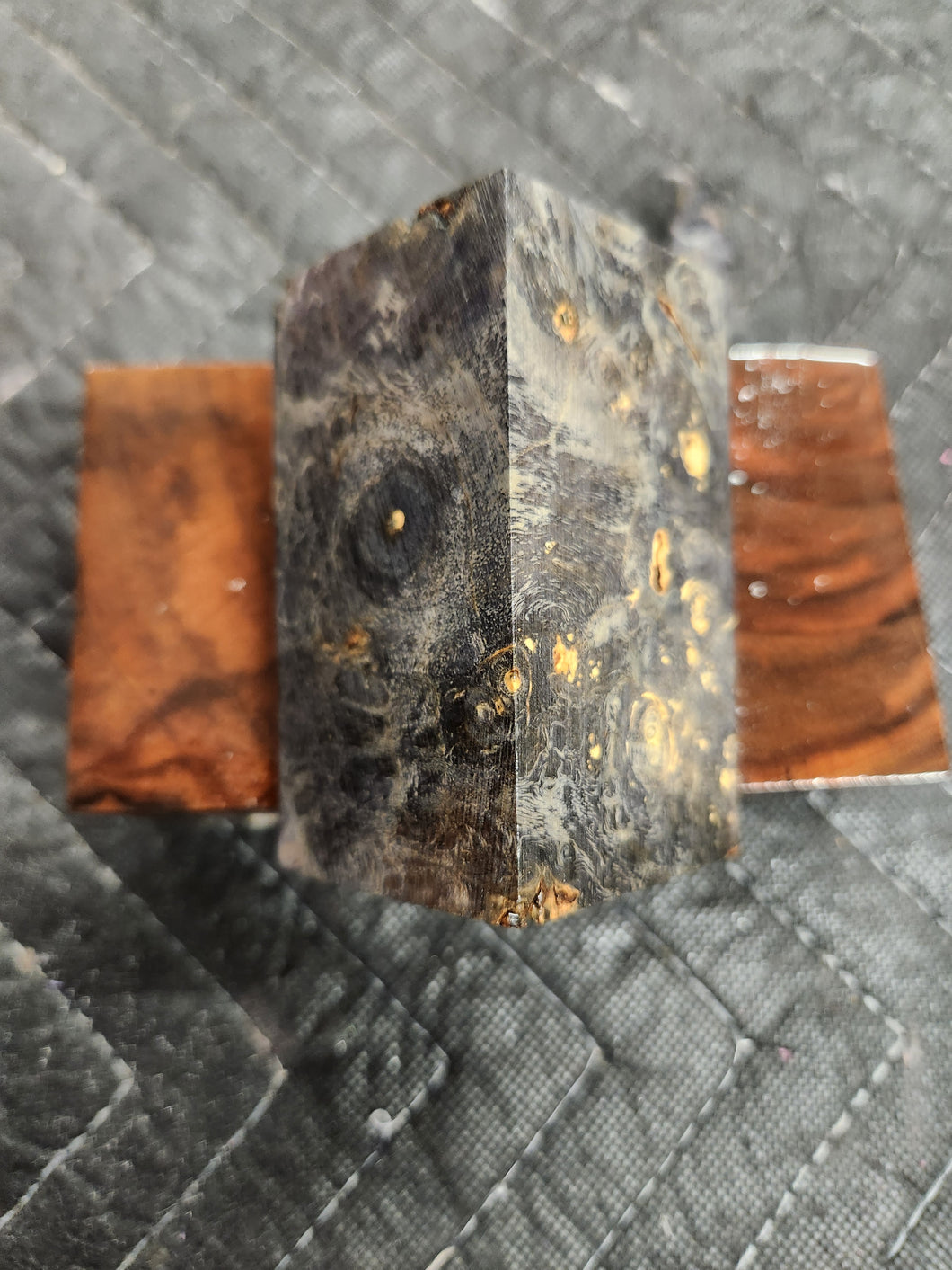 Stabilized Box Elder Burl Bottlestopper