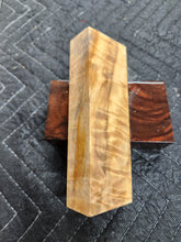 Horse Chestnut Curly Knife Scale