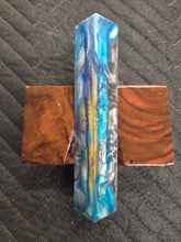 Blue Mahoe Hybrid Pen Blank
