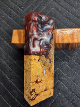 Box Elder Knife Scale Hybrid Stabilized